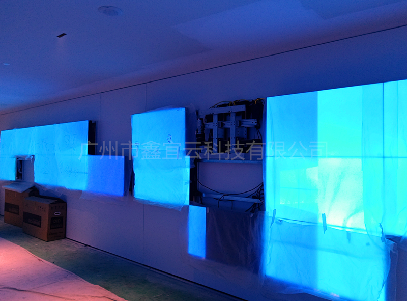 广州猎德伸缩矩阵开合屏