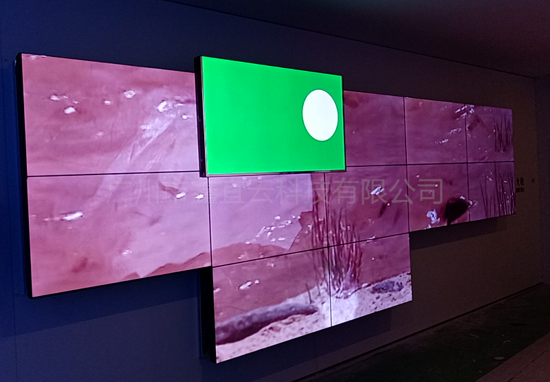 广州猎德伸缩矩阵开合屏