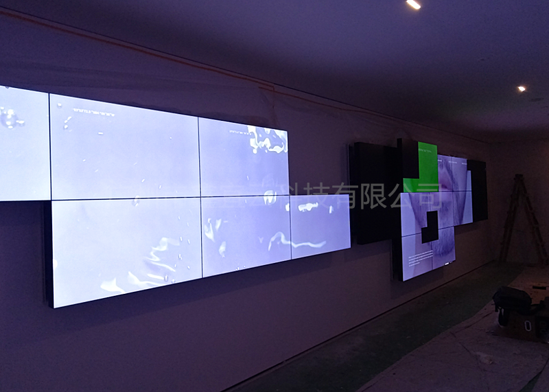 广州猎德伸缩矩阵开合屏