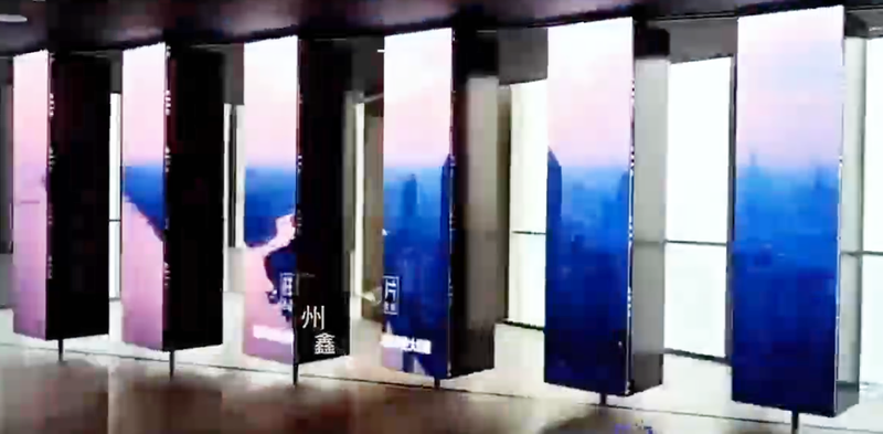 武汉6屏开合旋转LED屏 - 鑫宜云官网