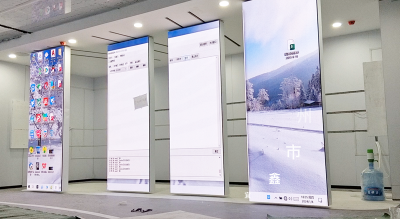 前后移动开合屏